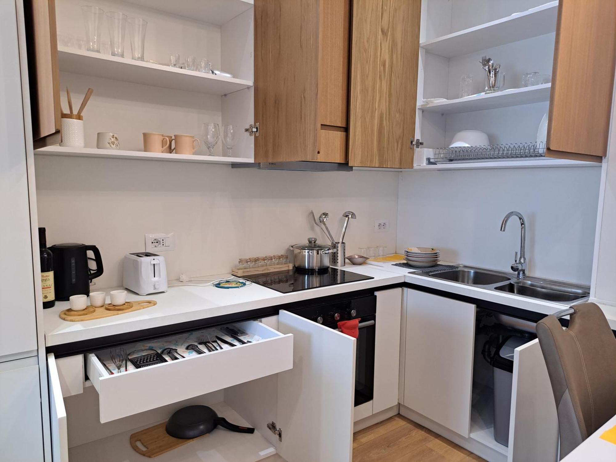 Tetris Apartment Tirana Extérieur photo